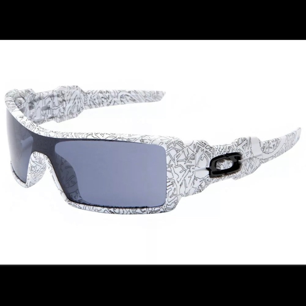 Discontinued Oakley ghost text Oil Rig